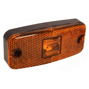 Markeringslampe LED Side Amber 10/30V 21cm Kabel