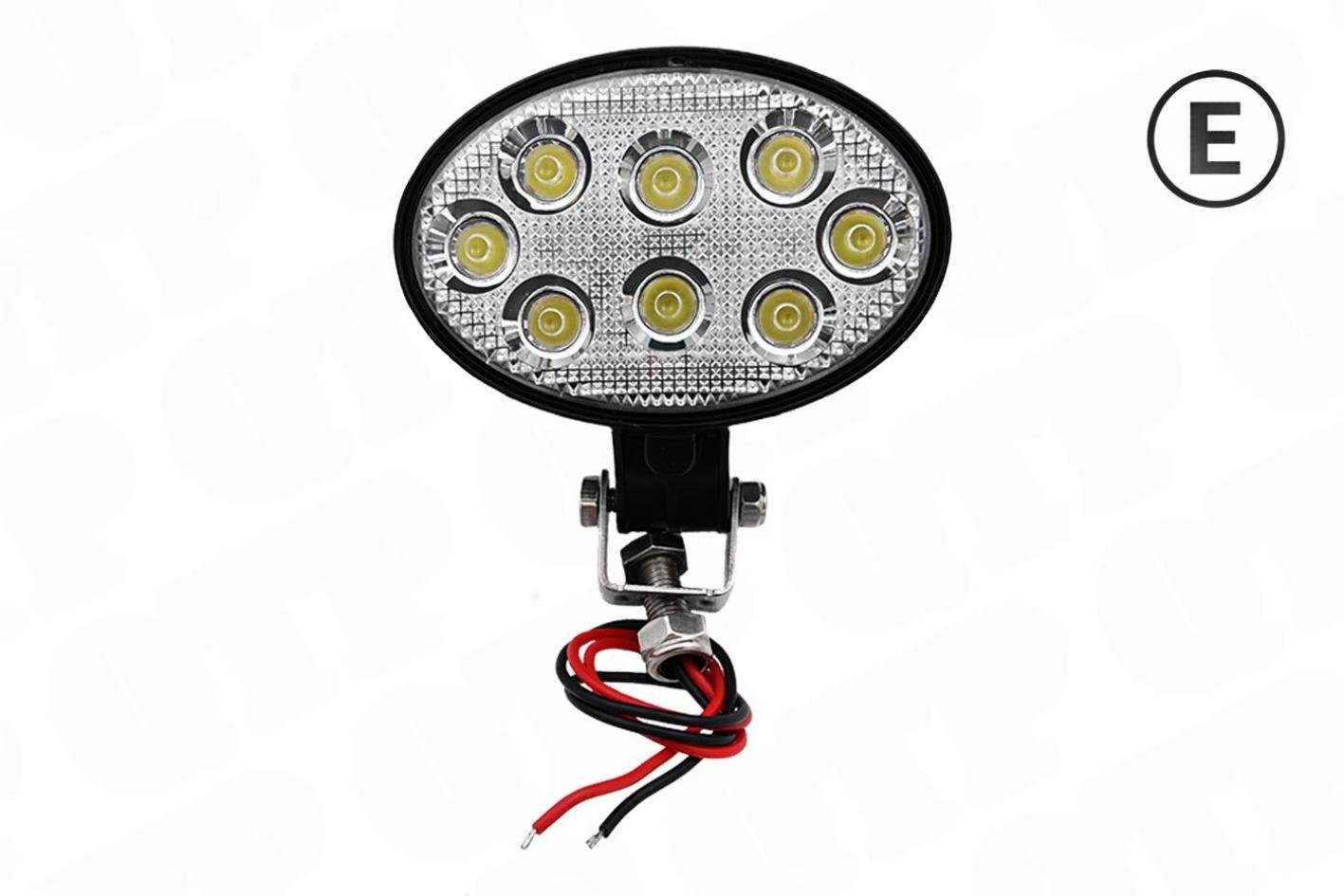Arbejdslampe 8 LED 24W Flood 1920 Lumen B:140mm H:95mm D:70mm | 53433 |