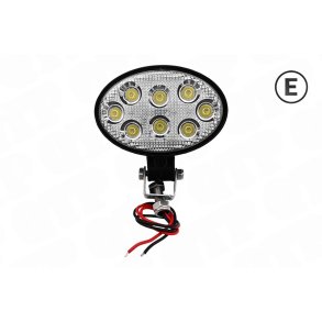 Arbejdslampe 8 LED 24W Flood 1920 Lumen B:140mm H:95mm D:70mm | 53433 |