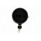 Str�lkastare svart (h�ger) 40/45W | BPF | Klar lins | Sidomonterad lampa | 51270