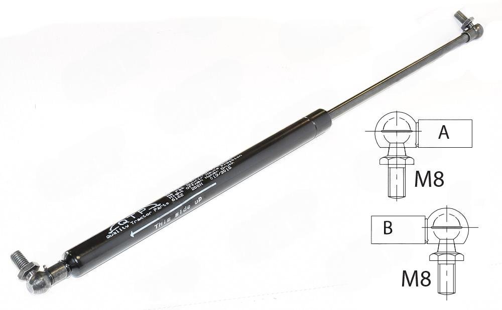 Gasfj�der 300 - 200N - Bakruta