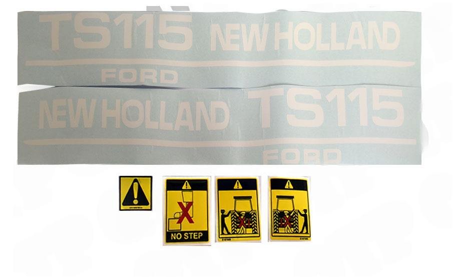 Dekal New Holland TS115 - Set