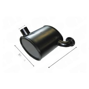 Udst�dningskasse Ford 8360 - 8560 TM125 TM160