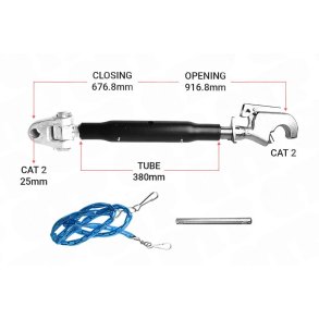 Heavy Duty Top Link Knuckle | KH22380 | S13993, S74489, S74489, 4175939, 21007
