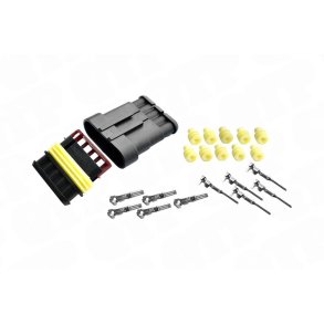 Connector Super Seal 5-vejs s�t