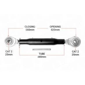 Heavy Duty Top Link | BB22380 | S16838 S.16073 S16073 VPK1300 3785