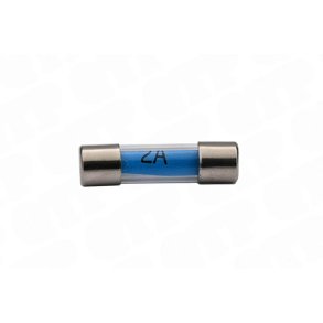 Sikring Radio 2 Amp 20mm x 5mm