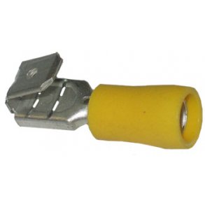 Kabelsko  6,3mm, gul