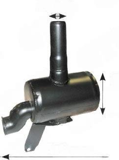 Udst�dningskasse Ford 7740 TS90 - 110 Fra 1997