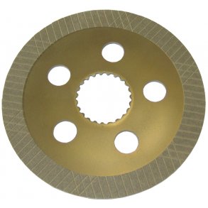 Bremseskive med belgning