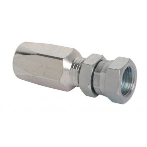 Koppling 1/2” BSP Hona / hane Rak