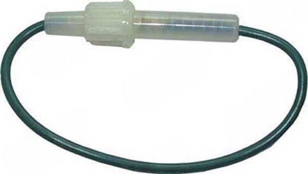 Sikringholder med ledningsf�ring