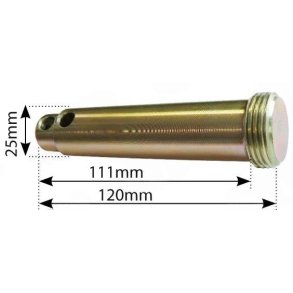 Bolt John Deere Top Arm 25mm