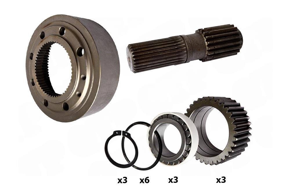 Planetgear reparationss�t
