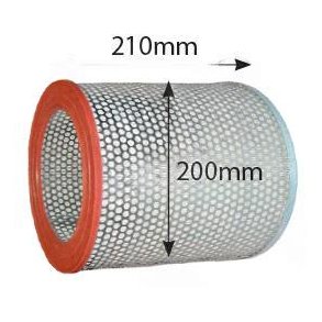 Luftfilter Zetor Ursus 385 385-4 Ydre
