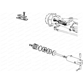 Hydraulikpumpe bagende-ring