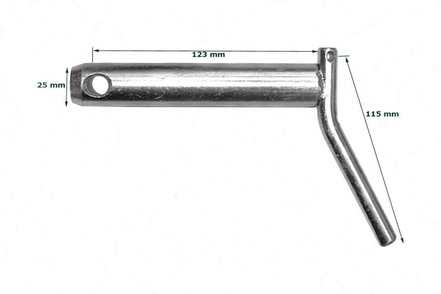 Top Link Pin CAT 2 c/o Handle