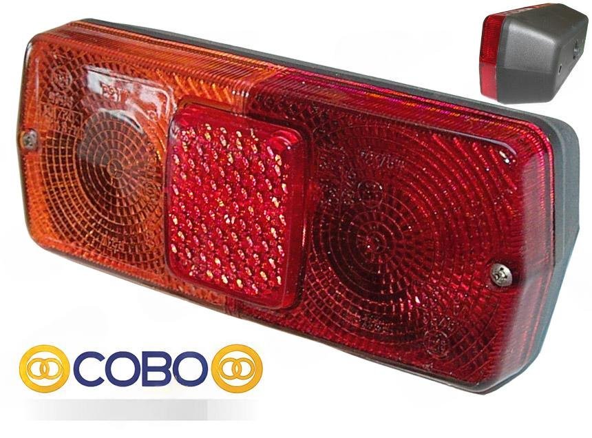 Lampa 300 Bakre Kombinerad R�d & B�rnsten