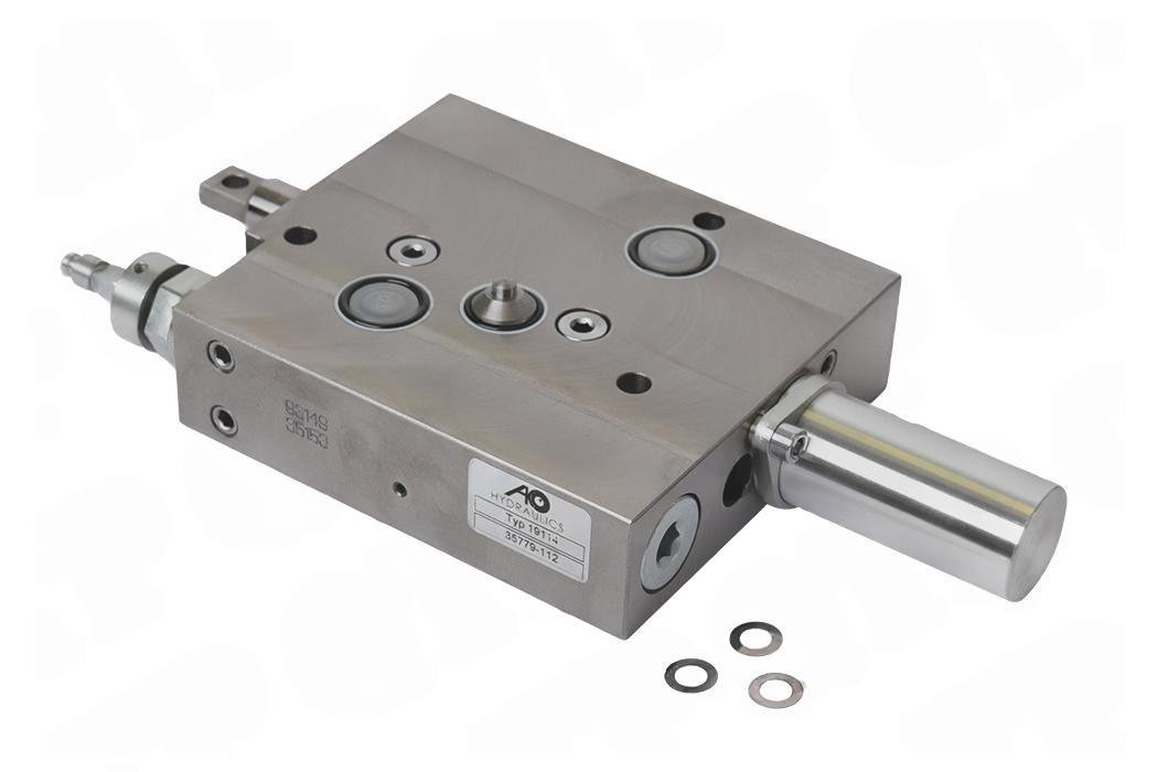 Hydraulisk ventilsektion