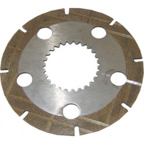 Bremseskive med belgning