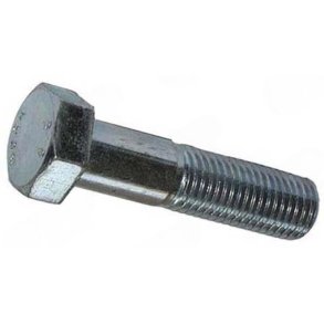 Bolt M20 x 80 Metric Grov Zink & Gul