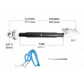 Topled Knogle Kat 3 / 3 Krog 485mm Heavy Duty | KH33485 | S33116