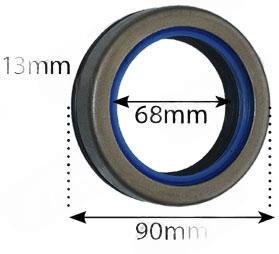 PTO-t�tning bag 2000 3600 8100