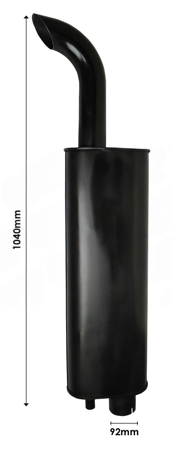 Avgassystem Ford TW25 TW35 & 8730 8830