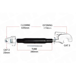 Topled Knogle Kat 2 / 3 Krog 380mm Heavy Duty | S13991 | KH23380
