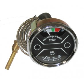 Olie- og temperatur-Instrument