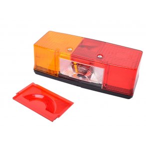 Baglygte V med nummerpladelys