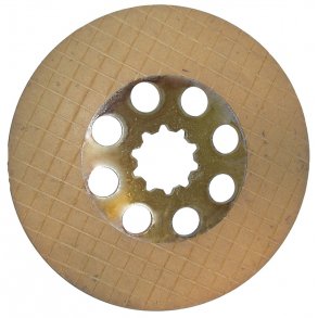 Bremseskive med belgning