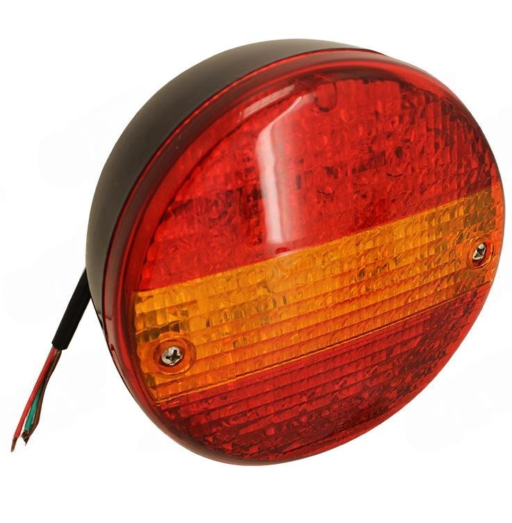 Baglygte Rund LED