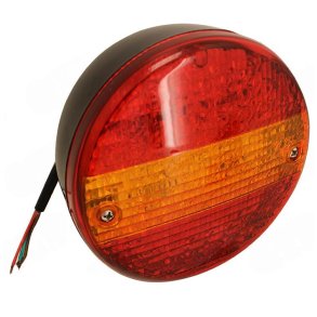 Baglygte Rund LED