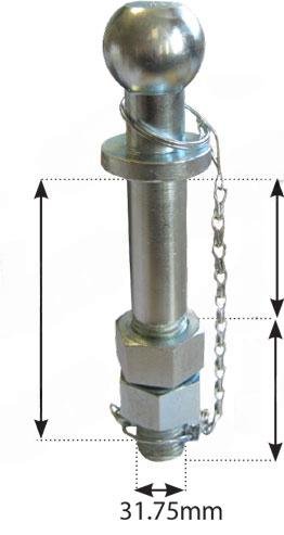 Tr�kstift og kugle 1 1/4