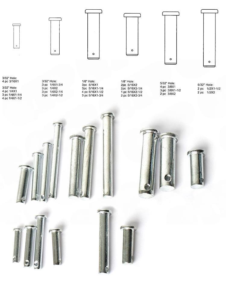 Splintbultssats 60 st