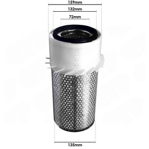 Luftfilter IHC John Deere Ydre 885XL