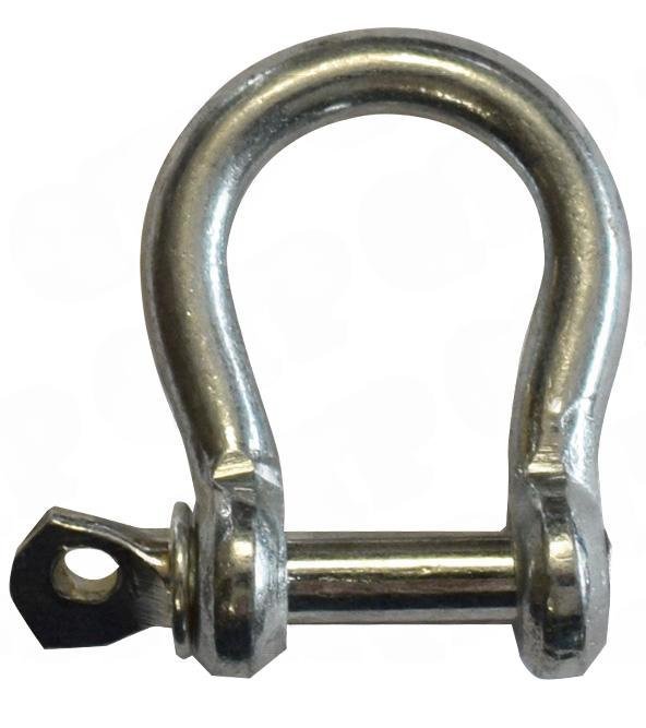 D-b�jle og bolt 6mm (1/4')