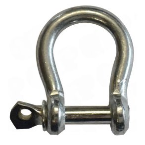 D-b�jle og bolt 6mm (1/4')