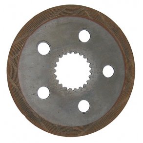 Bremseskive med belgning