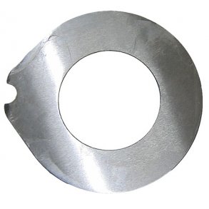 Bremseskive med belgning