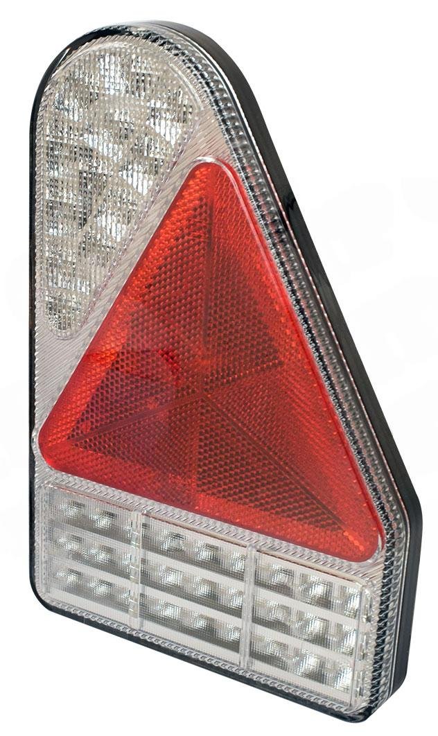 Lampkombination Triangel Slimline Krom LED