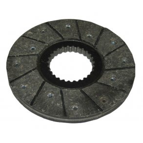 Bremseskive med belgning