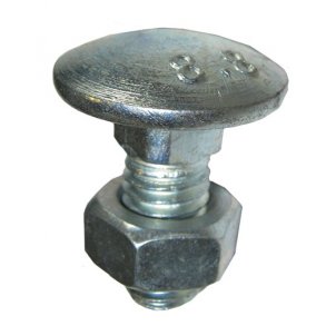 Beslag til fodplade med mtrik og bolt