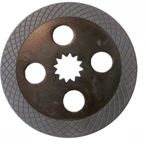 Bremseskive med belgning