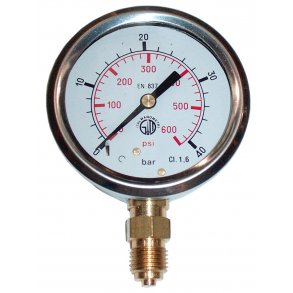 Trykmler 580 PSI glycerinfyldt