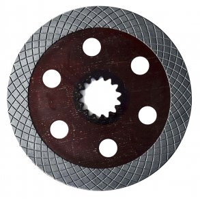 Bremseskive med belgning