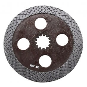 Bremseskive med belgning