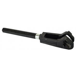 Niveauboks, nedre gaffel