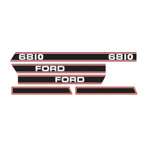 Ford Decal kit 6810 rd & sort